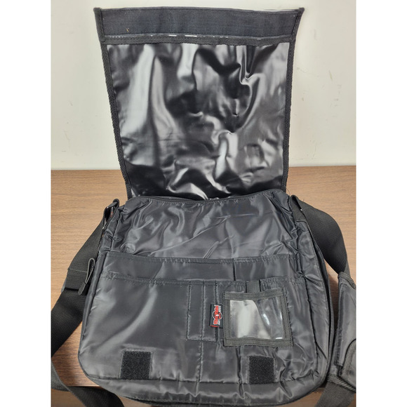 Vintage Y2K Club Kid Rave VINYL VISIONS Record Collector Messenger Bag Purse - Picture 6 of 11